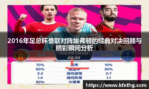 2016年足总杯曼联对阵埃弗顿的经典对决回顾与精彩瞬间分析